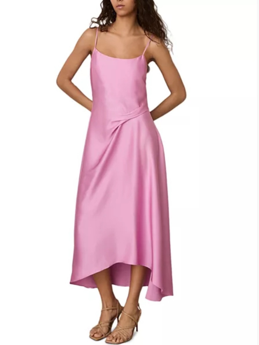 Zoey Drape Slip Dress size 4 - Picture 4 of 7